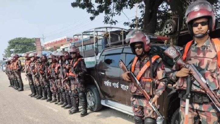 ঢাকা-চট্টগ্রাম-রংপুর-রাজশাহীতে বিজিবি মোতায়েন